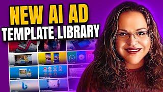 How To Use AI Ad Template Library For Easy Ad Creation (Step-by-Step Guide) | Bridget Bartlett