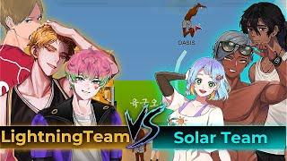 The Spike Volleyball !! 3x3 !! Lightning Team Vs Solar Team !! Full Gameplay !! The Spike 3.1.2