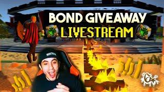 Oldschool RuneScape bond !giveaway episode 112 !!! osrs come Chill with us !!!