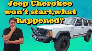 Jeep Cherokee XJ wont start! Neutral safety, or ignition switch? How to figure it out #jeep