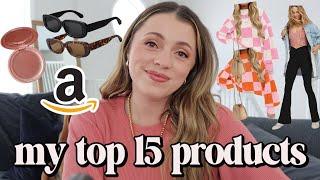 the top 15 amazon products most purchased by YOU!