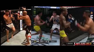 Jumping Switch Knee KO - Anderson Silva, Vinicius Oliveira, Ismael Bonfim