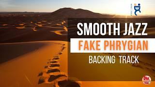 Backing track Smooth jazz -  Fake phrygian (80 bpm)