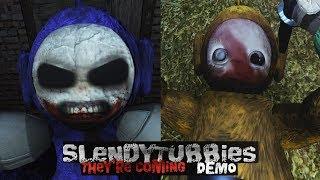 SOMETHING IS VERY WRONG HERE | SLENDYTUBBIES: THEY'RE COMING | FULL DEMO PLAYTHROUGH