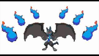 mistrike the evolution of lucario / im blue