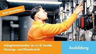 Ausbildung als Anlagenmechaniker (m/w/d) für Sanitär-, Heizungs- und Klimatechnik || SCHARR