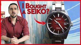 WHY did I buy a Seiko? | Seiko Presage Sharp Edge SPB227J1 Red Dial