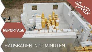 Reportage: Haus bauen in 10 Minuten - Die Magie von Porenbeton