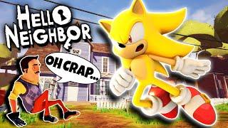 HELLO SUPER SONIC | Hello Neighbor Mods