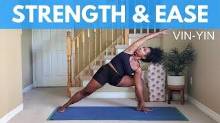 50 min Vin to Yin Sequence | Strengthen & Lengthen | All Levels