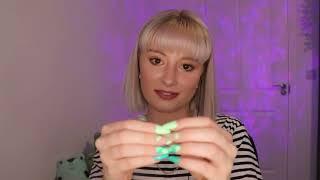 ASMR | Nail tapping to get you to sleep straight away! (Frog nails!)