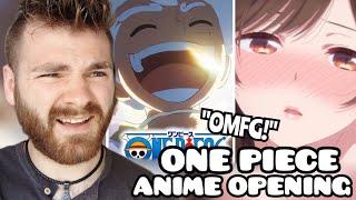 First Time Reacting to ONE PIECE x Rent A Girlfriend *NEW* ANIME Openings | New Anime Fan!