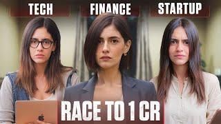 Tech vs Finance vs Startup - The Ultimate Indian Race To ₹1 CRORE