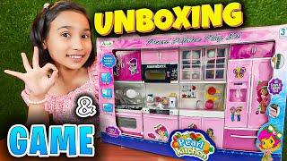 Girl Dream House Kitchen Set for Kids Unboxing | #LearnWithPari