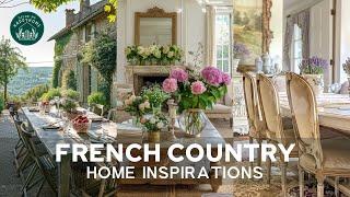 (NEW) Charming Indoor-Outdoor Harmony of French Country Homes: The Art of Simplicity and Elegance