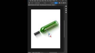 Adobe Photoshop 2025 Tips - How to Create a Drop Shadow for a Glass Bottle #ducthangds