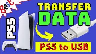 How to Transfer Data from PS5 to USB