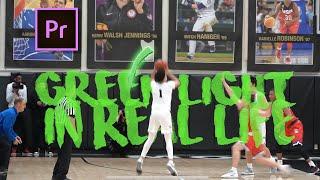 EASY Green Light NBA 2K Effect in Real Life (Premiere Pro Tutorial)