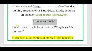 StudySoup Account Access 2018 | Studyguide Down|oad