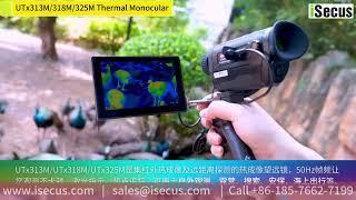 UTx313M UTx318M UTx325M Handheld Thermal Monocular 400x300 IR Resolution Best Hunting Thermal Camera