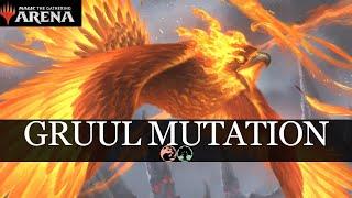 LA VIOLENCE DE GRUUL MUTATION. Deck Aggro Magic Arena Français. Deck aggro Gruul MTGA.