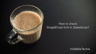 Check SingleEmail limit in Salesforce
