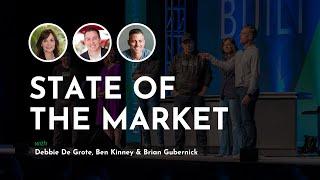 State of the Market win Ben Kinney, Debbie De Grote, and Brain Gubernick