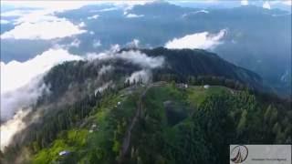 Aerial view of Naran Kaghan valley HD