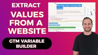 GTM VARIABLE BUILDER - Extract Values From a Website (Chrome Extension) #googletagmanager #ads