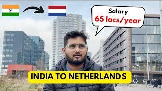 INDIA TO NETHERLANDS JOURNEY FT. HIMANSHU ! NETHERLANDS WORK PERMIT