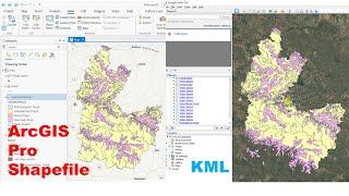 How to Convert ArcGIS Pro shapefile into Google Earth Pro kml File