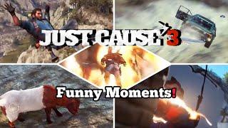 Just Cause 3 Funny Moments and Glitches