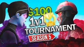 I Hosted The FIRST Season 5 1v1 Tournament With INSANE Players For $100... (FAZE SWAY?)