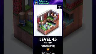 Mekorama Level 45 - Flat Path Puzzle How to Solve it |Full Guide | #shorts #trending #funny #comedy