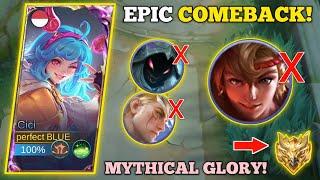 CICI VS. META HEROES! (MYTHICAL GLORY) | CICI BEST BUILD & EMBLEM -MLBB #cici #cicimlbb #ciciplays