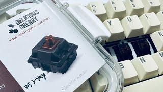 The Ultimate "Linear" Switch ever - Cherry MX Brown Hyperglide. Soundtest w/ Earth65 ft. GMK Keycaps