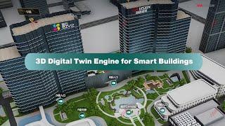 3D Digital Twin Engine for Smart Buildings