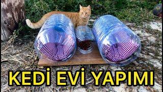 Pratik ve Ücretsiz Kedi Evi Yapımı