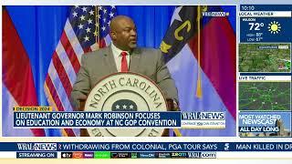 Mark Robinson lays out conservative agenda, citing NC governor's power to shape state government