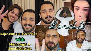 Rajab ,Haider Shah vs Maan Dogar and Sundal Khattal | ڈوگر کے ٹھمکے |  #bigfun #entertainment #live