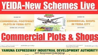 YEIDA Commercial-Plots & Shops Scheme Live #jewar_airport #yamunaauthorityplots #yeida