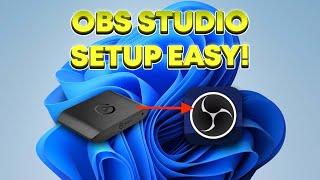 How To Set Up A Capture Card In OBS Studio On Windows 10 / 11 EASY