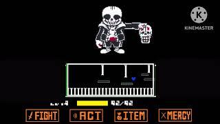 Undertale: Insanity. - Insanity sans fight Animation