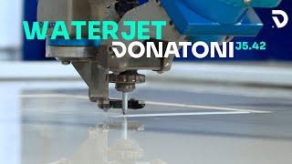 DONATONI J5.42 WATERJET CUTTING CENTRE - pressures up to 4200bar!