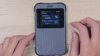 Acer Connect Enduro M3 5G Mobile Wi-Fi unboxing and quick setup