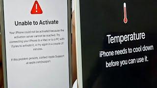 Temperature iPhone need to Cool down before you can use it