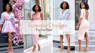 SUMMER DRESSES TRY-ON HAUL 2021 | Vacation dresses, date-night & Wedding guest.