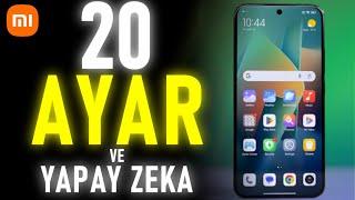 Xiaomi Telefonlarda Yapılması Gereken 20 AYAR ve YAPAY ZEKA