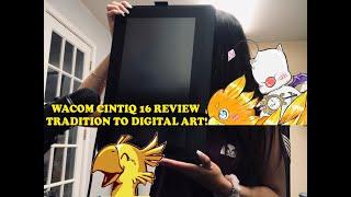 Wacom Cintiq 16 Review + Final fantasy Fanart