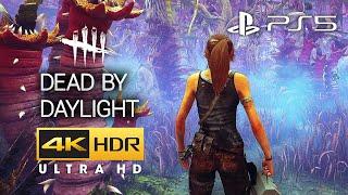 DEAD BY DAYLIGHT - 32 MINUTES OF PS5 GAMEPLAY LARA CROFT (4K HDR 60FPS)